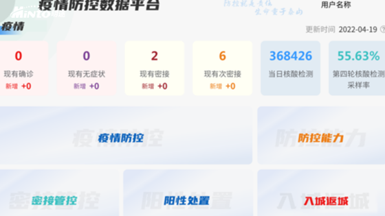 疫情防控数据指挥平台|提升区域差异化精准防控水平